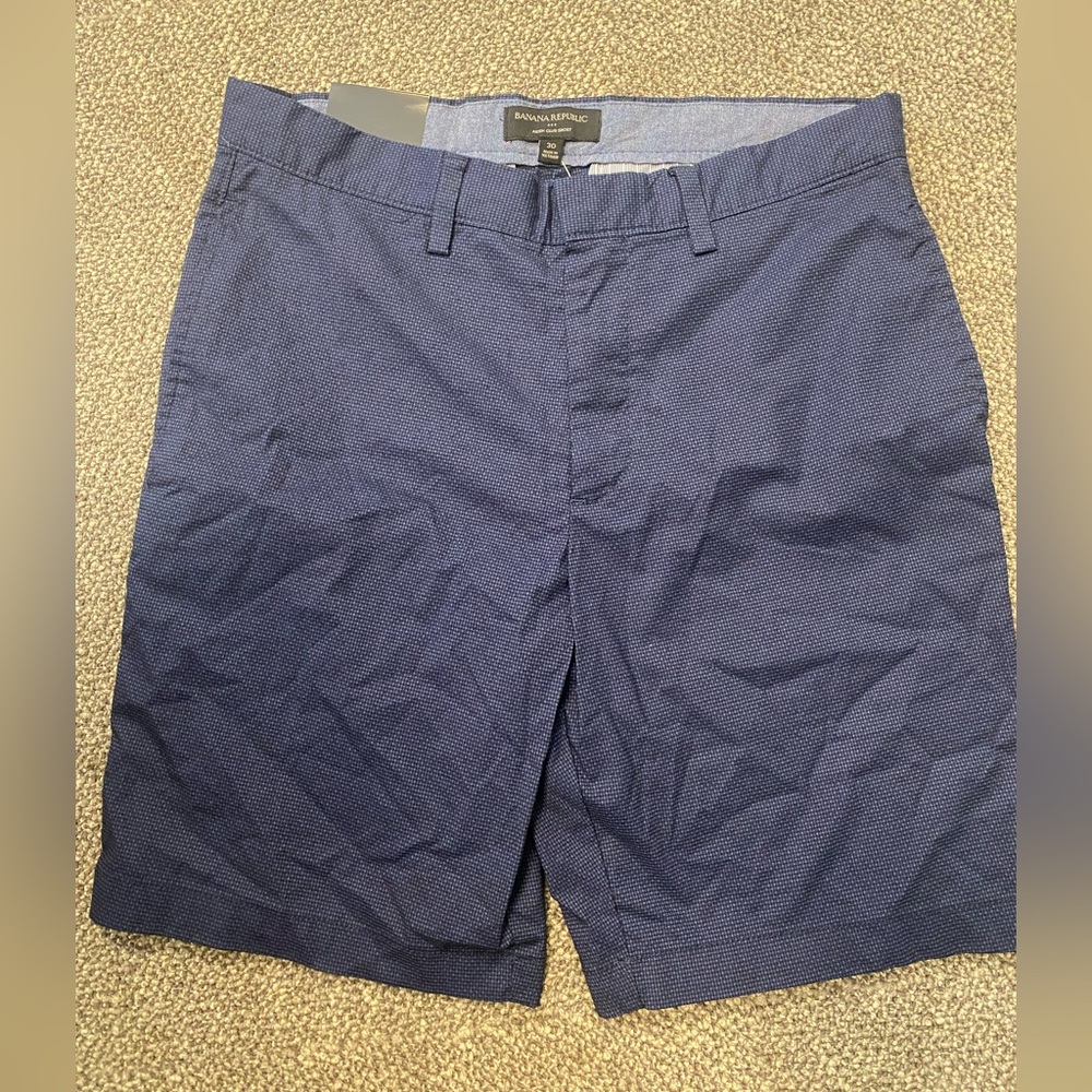 Banana Republic Navy Aiden Club Men Shorts -W30